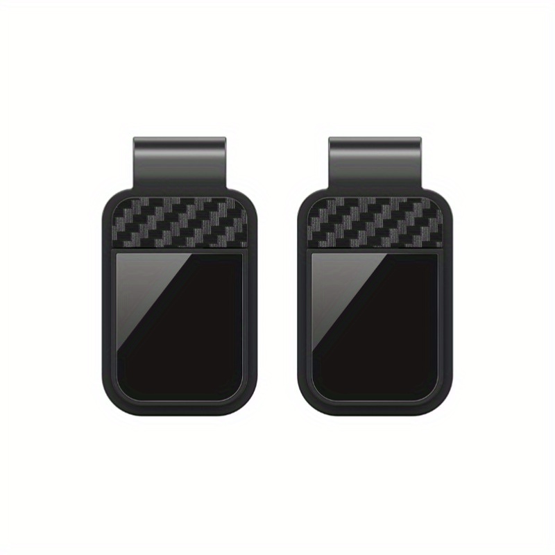 E-shop 2 Stück Auto Sonnenblende Brillenclip, Brillenhalter, Auto Innenraum Zubehör