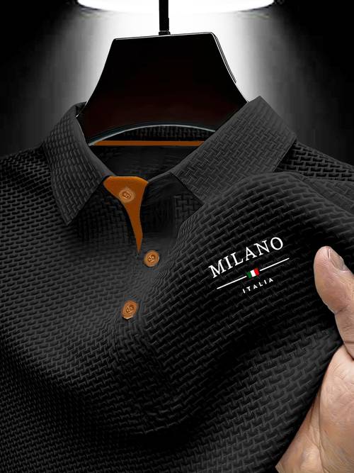 y314 print summer mens short sleeve shirt with lapel business casual old money style top fashionable summer t shirt new textured comfortable breathable shirt golf shirt