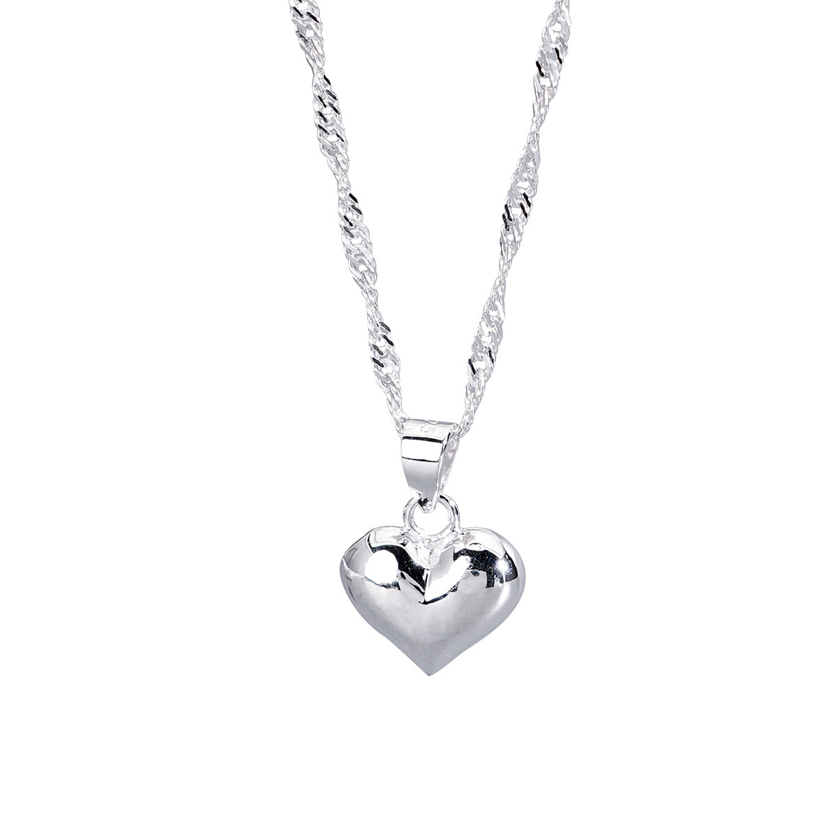 TEMU Heart-shaped Jewelry For Women, Featuring A Stylish Love Chain Necklace That Embodies High-end Fashion