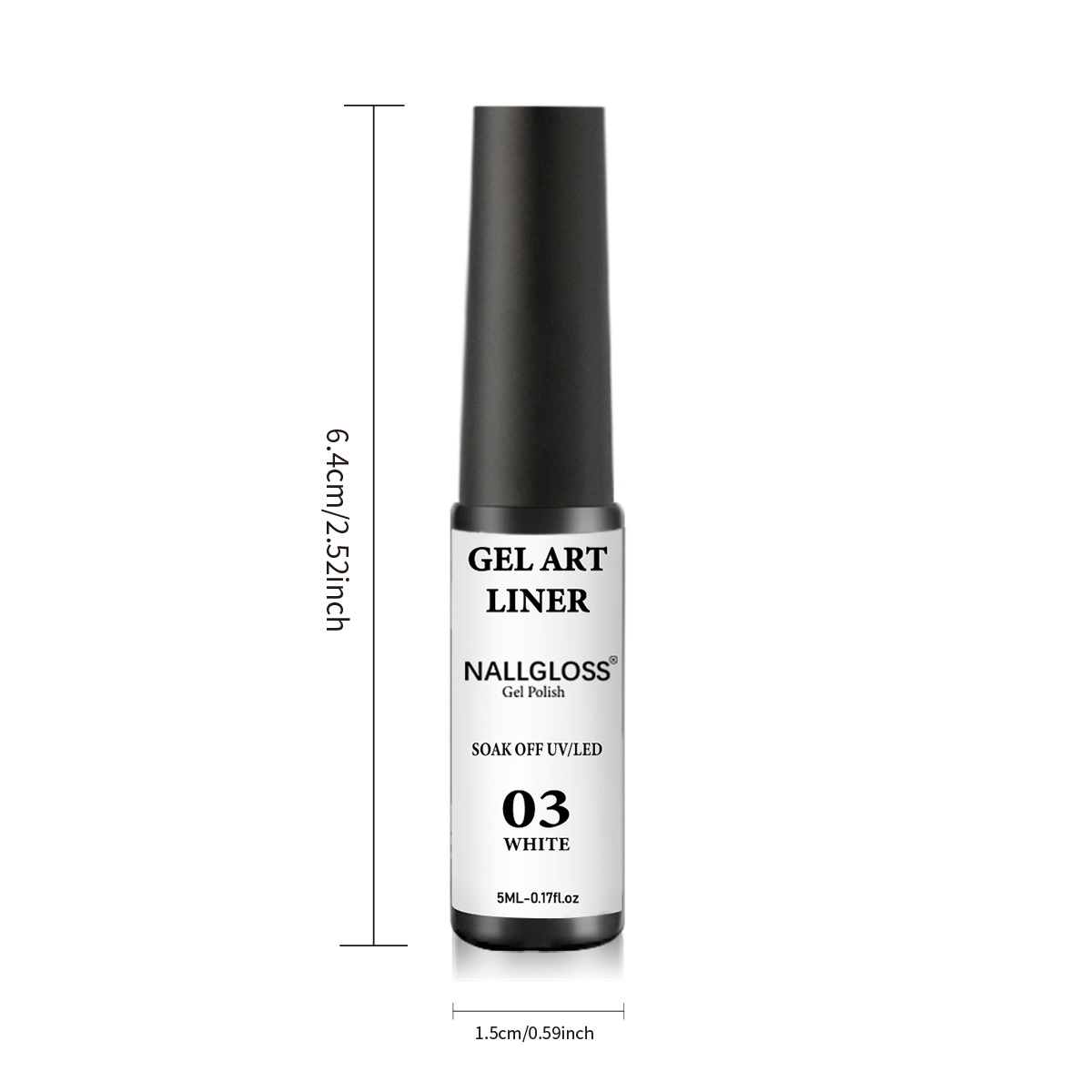 Gel Polish Swirl Nail Art Gel Nail Polish White Nail Polish 1pc Classic Gel Art Paint For Thin Nail Art Brush In Pens Soak Off Lamp Manicure Salon