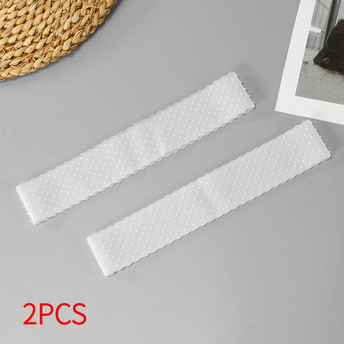 2pcs Non-Slip Solid Color Headscarf for Women