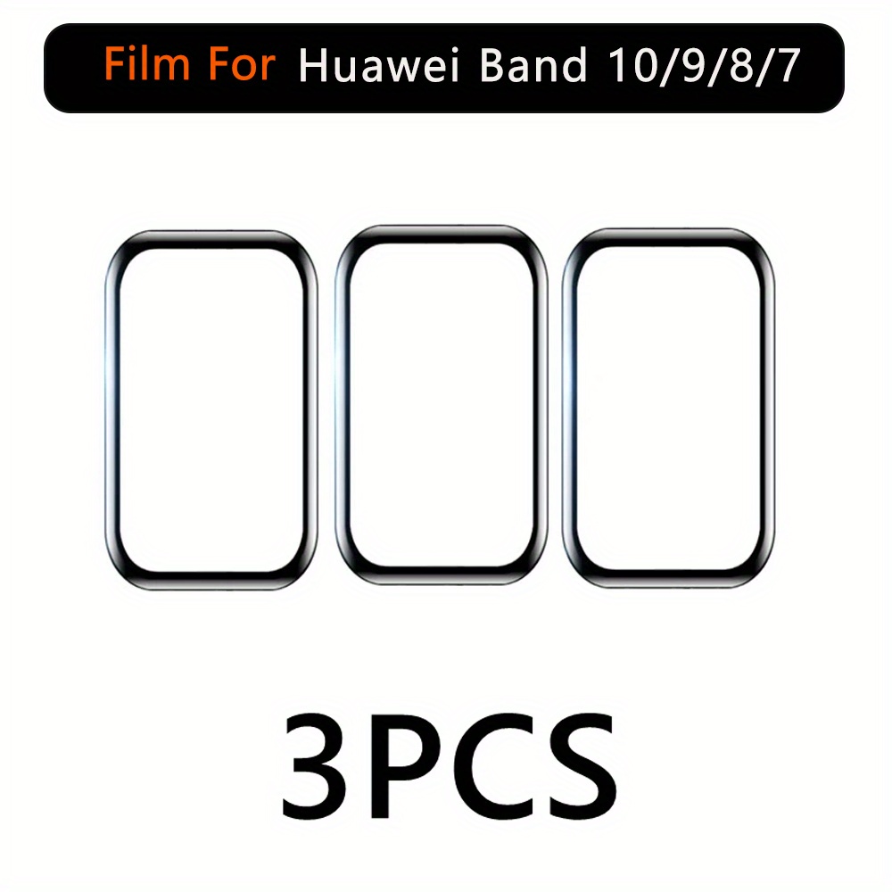 3 Protecteurs D'Écran Pour Huawei Band 8 – AtFoliX FX-ActiFleX – Clair, Anti-Choc – Fabriqué En Allemagne