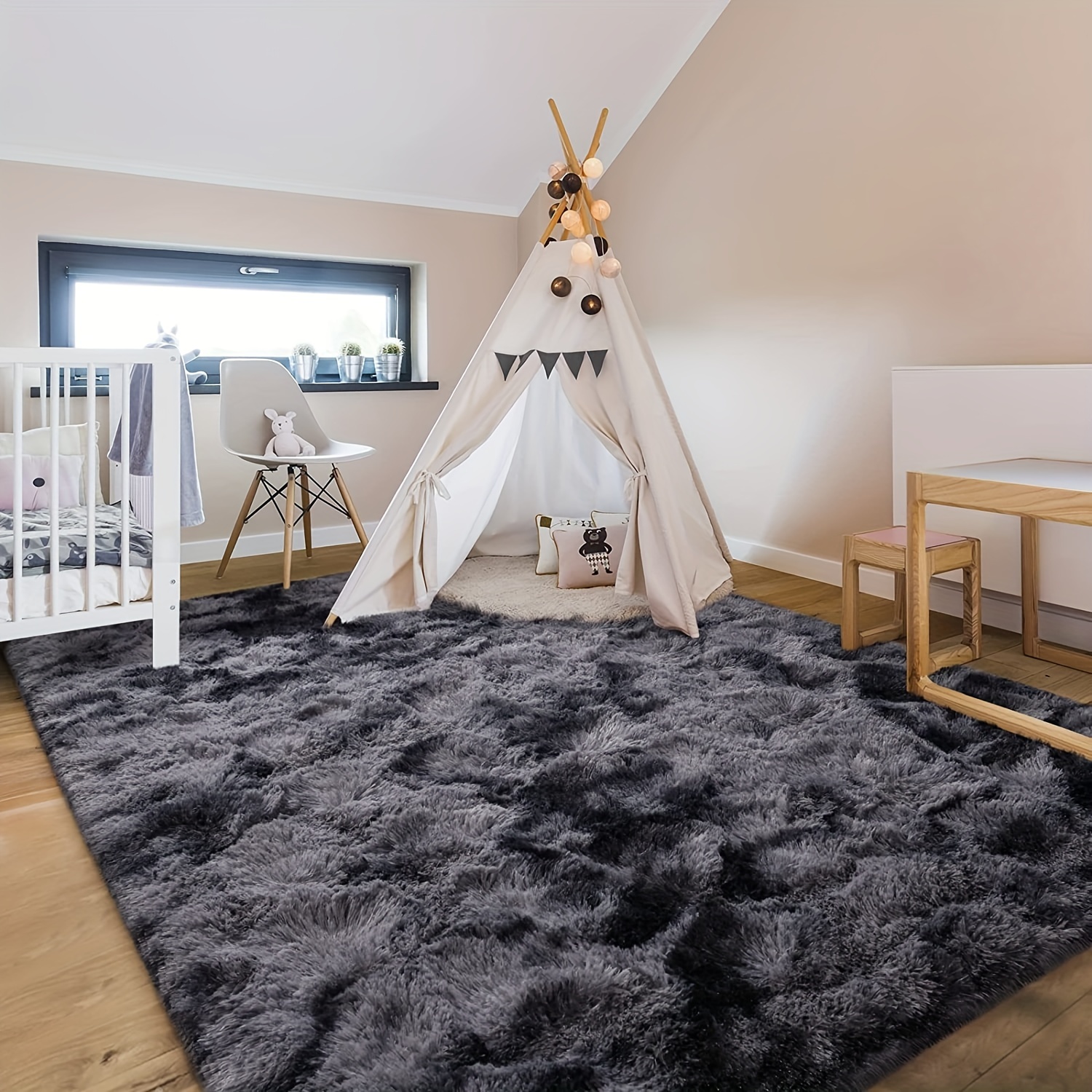 TEMU Tappeto Misura 270*370Cm O 106.23*145.66 Pollici per Soggiorno, con Design , per Pavimenti di Camere da Letto, Tappetini Sofficeggianti, Tappeti