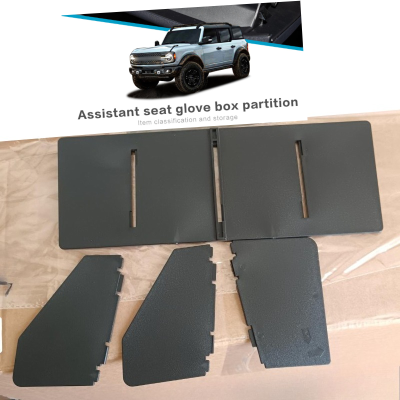 TEMU Car Glove Box Divider, Center Console Storage Organizer, Interior Modification Additions, Glove Compartment Drawer Separator, Storage Partition