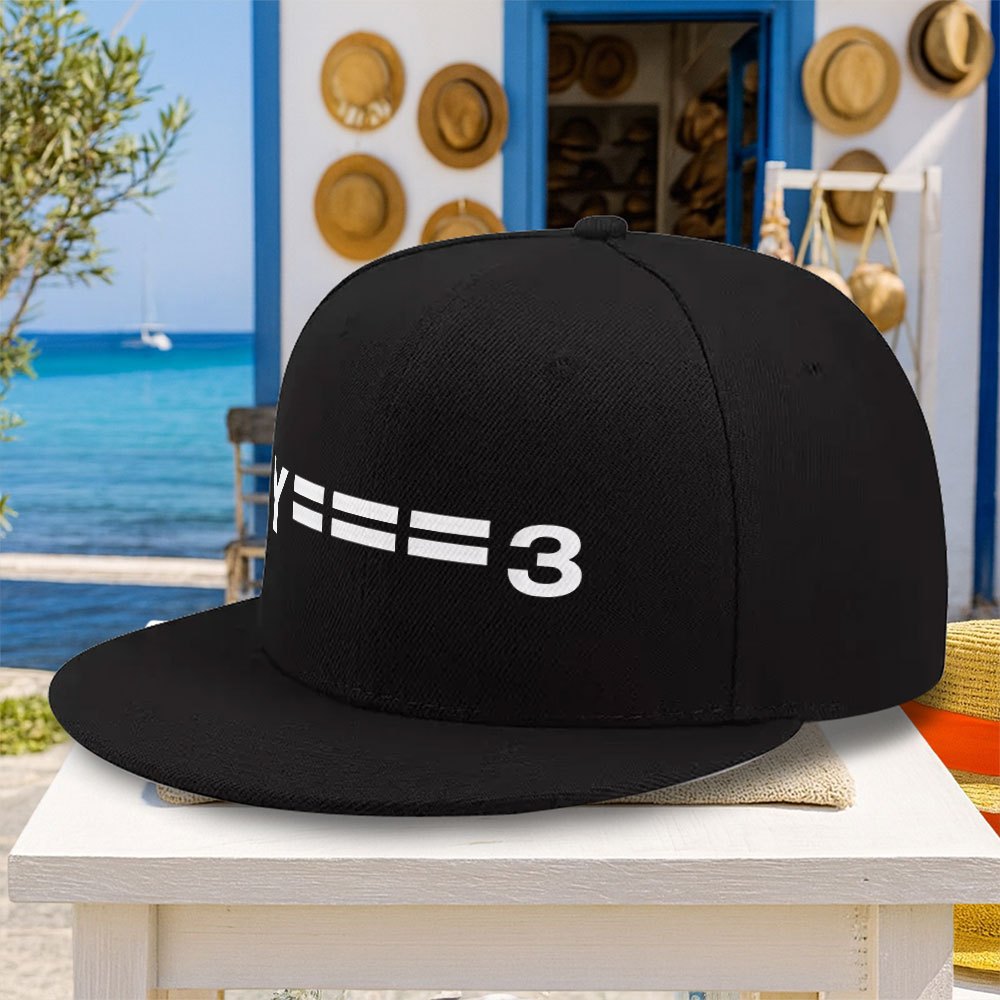 TEMU Casquette Snapback Unisexe Réglable Y3 Streetwear - Casquette de Baseball Légère Adaptée à Toutes , Casquette Hip-Hop à Visière Plate pour les