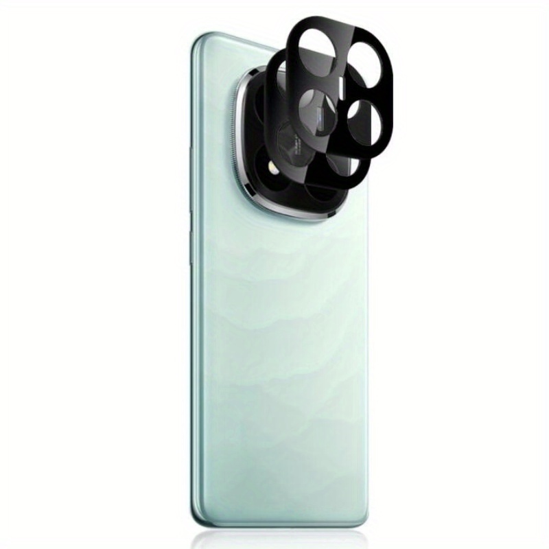 E-shop 2 Stück Schwarzer Kratzfester Vollabdeckender Gehärteter Glas-Kameraobjektivschutz für Xiaomi Redmi Note 14 Pro Plus/Note 14 Pro+ 5G
