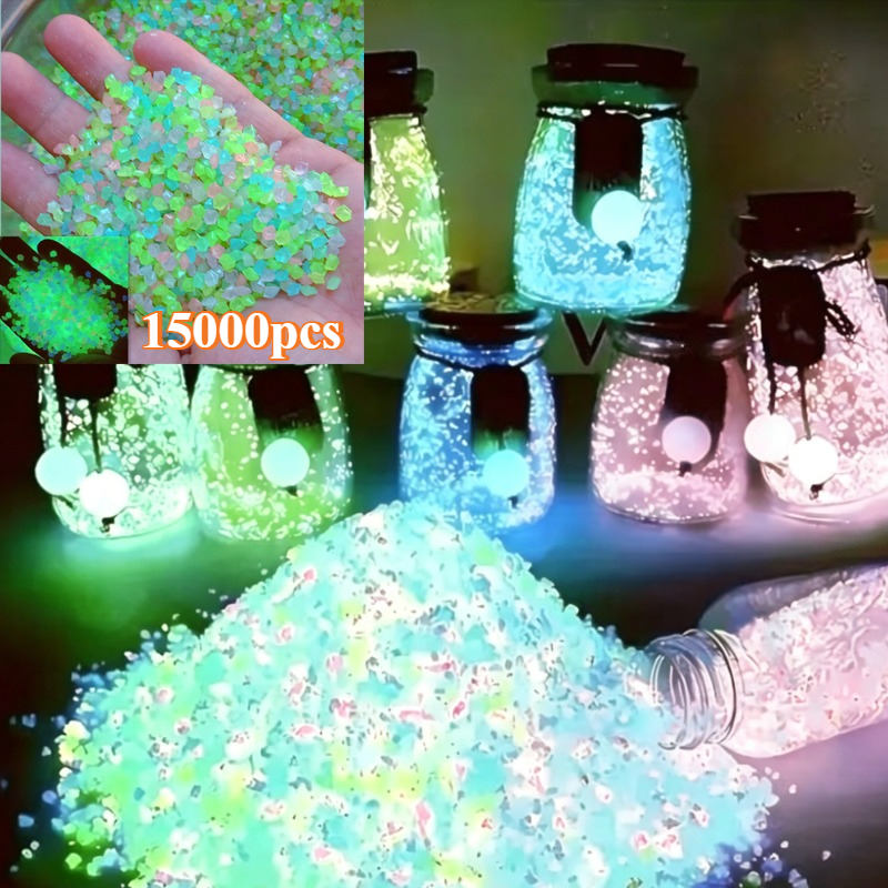 TEMU de 15000 piezas de piedra para paisaje acuático hortícola, mini piedra de resina , para piedra de resina , decoración de jardín, micropaisaje,
