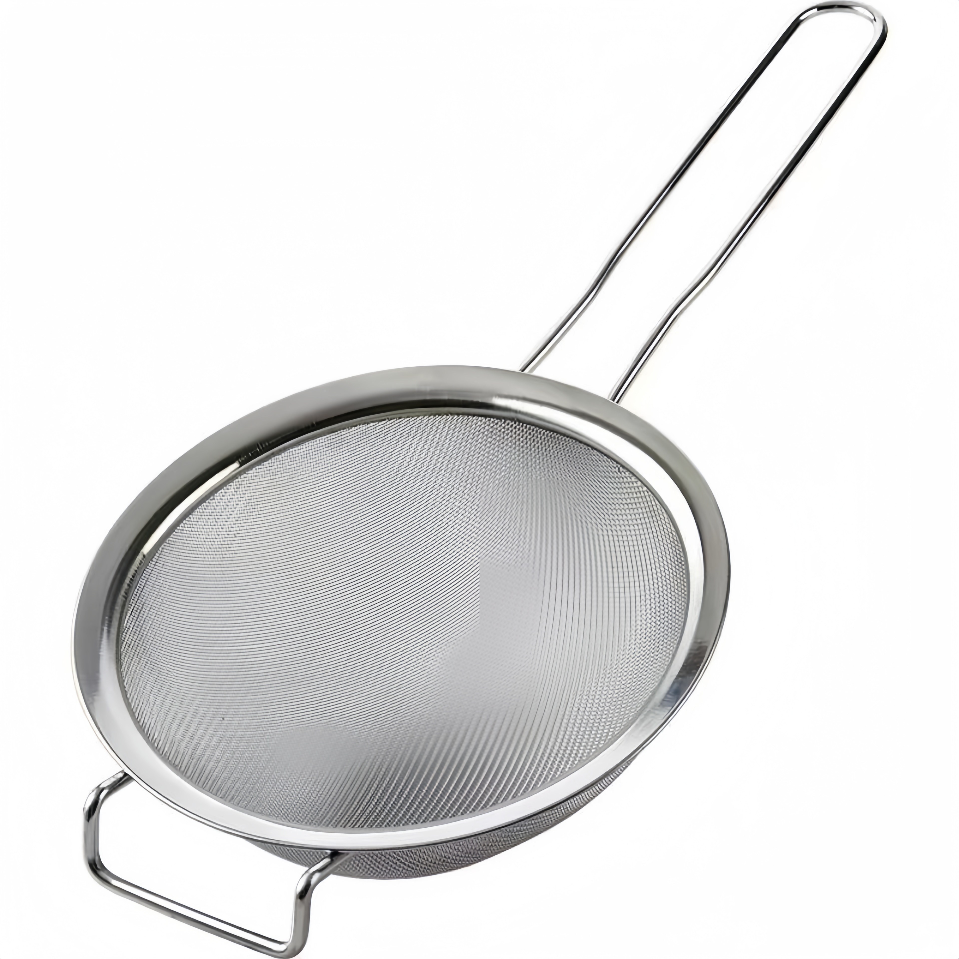 TEMU 1pc 304 Stainless Steel Colander. Strainer. Kitchen Flour Sieve. Large Soy Milk Fine Mesh Colander. Reinforced