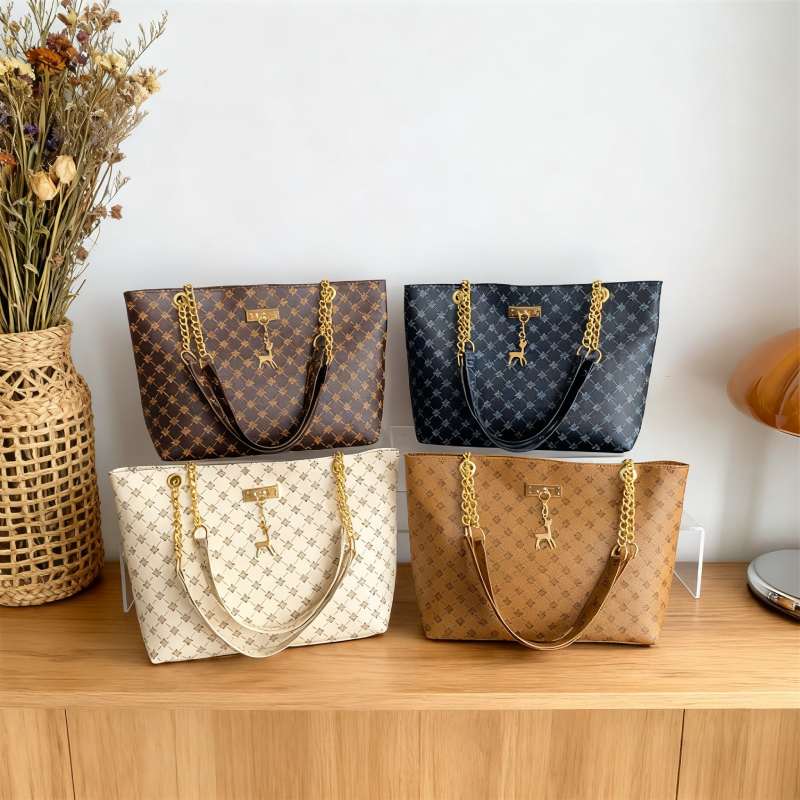 Spring Versatile Ins Tote Bag, Commuting Large Capacity Shoulder Bag Suitable for Women, Office, Travel, Daily Use