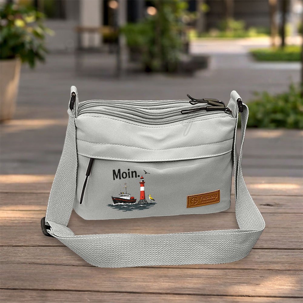 TEMU 1pc Moin Nautical Women' Shoulder Bag With Spacious Interior For Phone And Essentials, Suitable For Fitness, Sports, Travel, Hiking, Commuting,