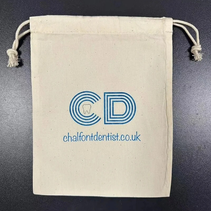 Poche de Rangement Personnalisable avec Logo/* Emballage Cadeau en Tissu  Durable pour Magasins, Événements d'Entreprise Organisateur