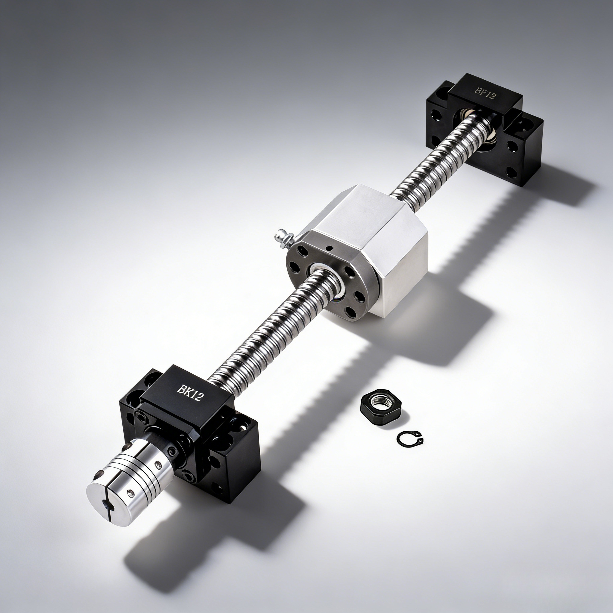 1 Set Sfu1605-1050mm Ball Screw Kit, With End Shafts& Housing Supports For Diy Cnc Router, Milling Machine& 3d Printer Linear Motion