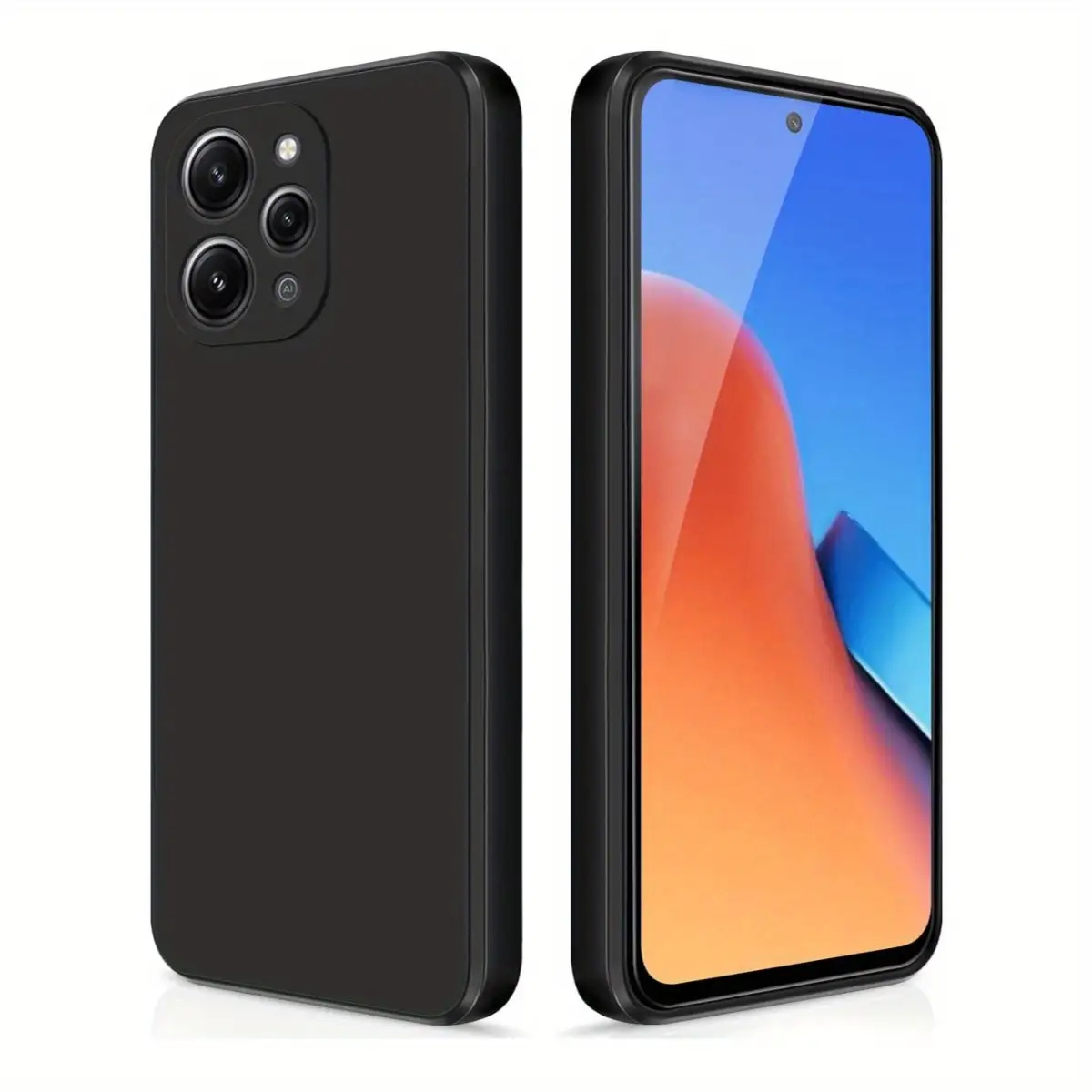 E-shop Handyhülle - Handyhülle für Redmi 12, schlankes, weiches TPU, komplettes Schutzzier für Redmi 12