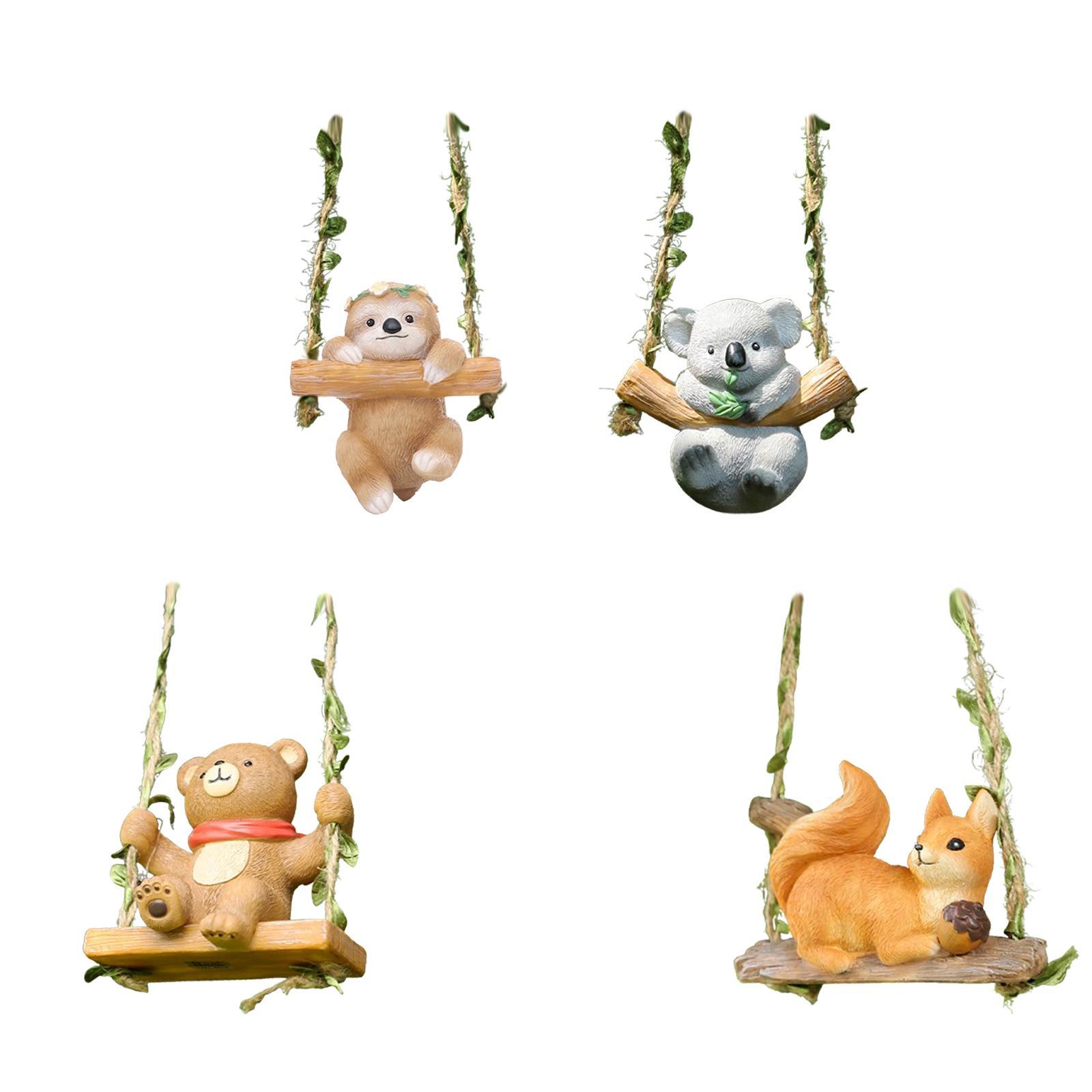 Faultier In Schaukelstuhl – Süße Gartenfigur Für Innen & Außen!