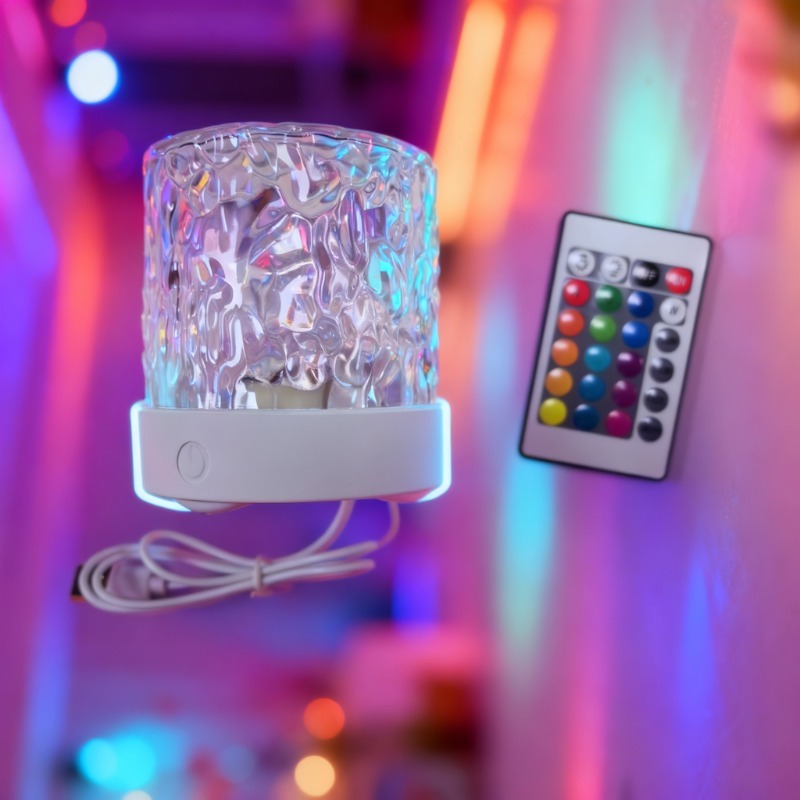 Upgraded 16-Color Adjustable LED Desk Lamp with Remote Control
