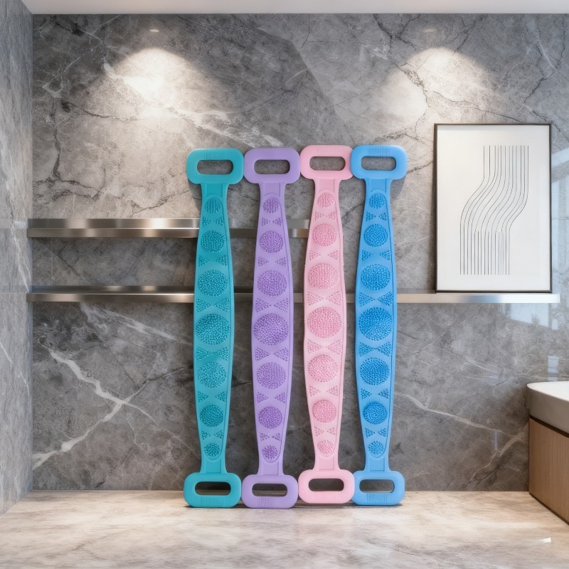 2pcs Bath Brush Set with Hook for Exfoliating