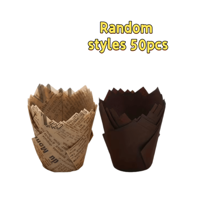 TEMU 50 db Zsírtaszító Muffin Alátét | Sütőpapír Muffin Alátétek Esküvőre, Születésnapi Partira