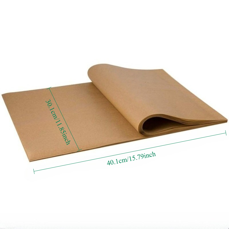 TEMU 20-pack Extra Large High-quality Baking Paper, Suitable For Cakes, Bread, Pizza, And Other Foods, Suitable For High-temperature Ovens And Air