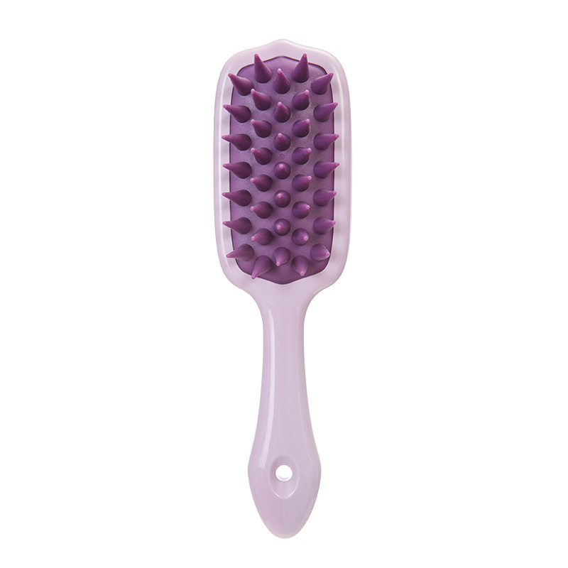 TEMU Soft And Comfortable Brush For Massaging The Scalp While Washing Hair, Designed For Use