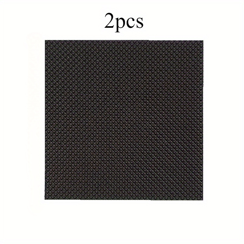 TEMU 2/4pcs Rubber Material Sole Anti Slip Pad, Suitable For Shoe Sole Tools Of High Heels, Cuttable Heel Pad