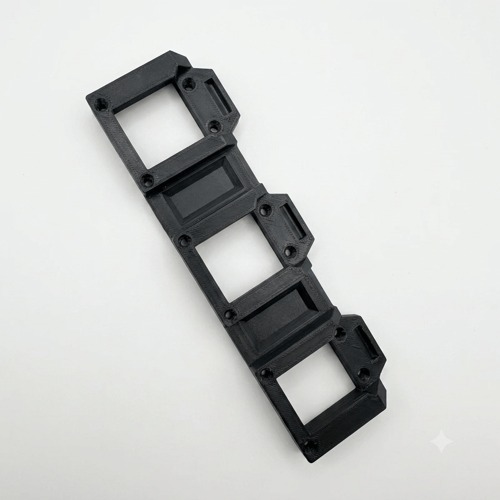 TEMU 3-slot Battery Holder Wall Mount For Parkside 20v Batteries, Heavy Duty Power Tool Organizer For Garage And Workshop, Space Hanging Rack
