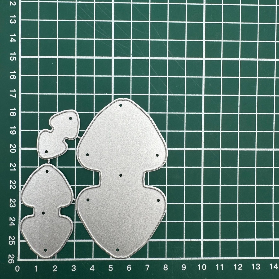 Image of Flower Origami Metal Cutting Dies For Diy Scrapbooking Card Making Stencils Embossing Craft Decoration