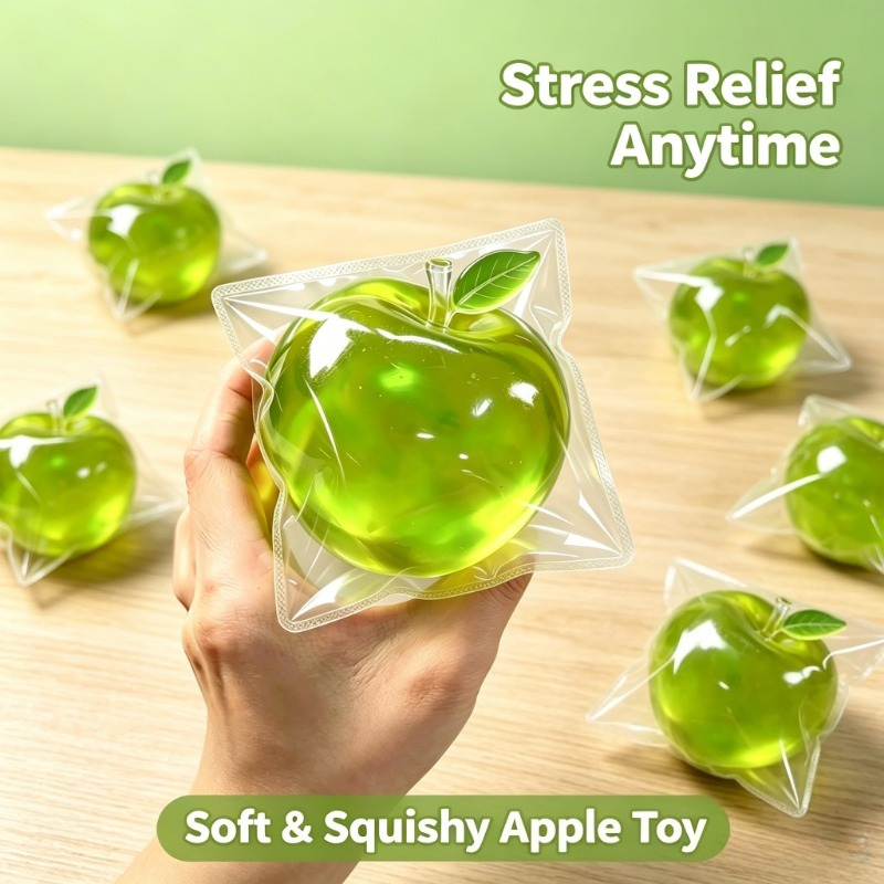 HefengCL   - Tabasimu Simulated   Squeeze Toy,     Stress Ball, Fruit-Textured Toy - High-Density Slow-Rebound Sensory Toy, Stress- , Relaxation Item, Desk Stress Reliever - Suitable for Classroom Prizes