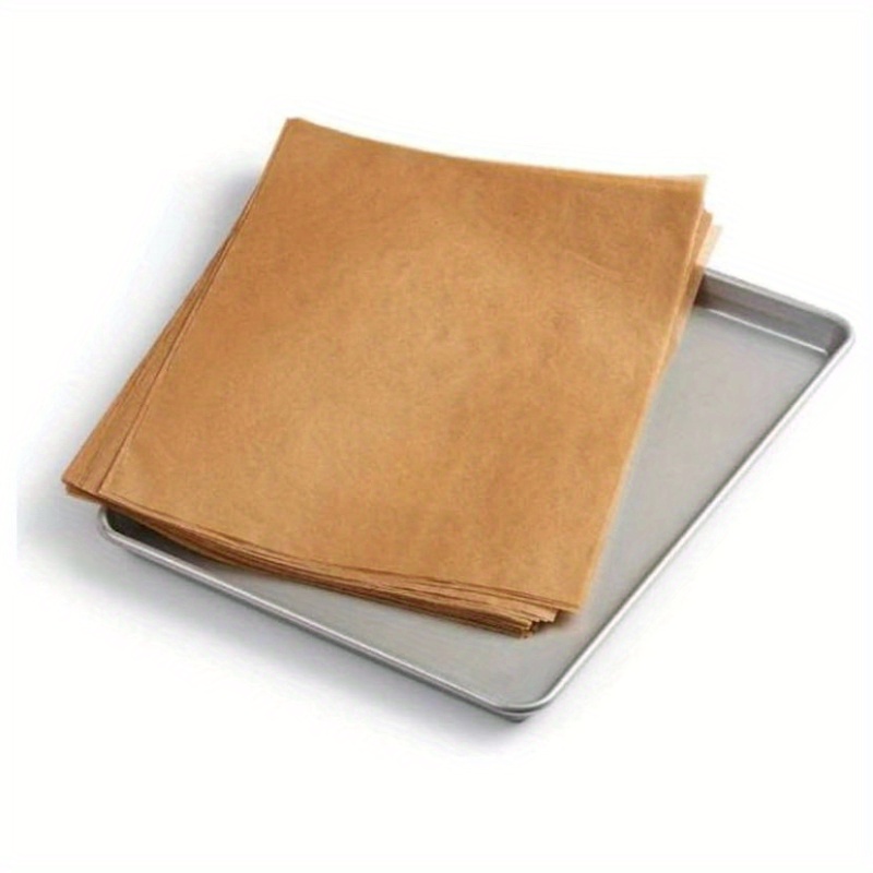 pre-cut natural unbleached heavy duty baking parchment paper - nonstick, reusable & resealable roll, individually wrapped sheets for 18x13 inch pans | greaseproof,   baking, easy clean | fits half-sheet &  ,, durable, cost-effective | ideal for, bread, roasting vegetables | compatible with   Product details 1