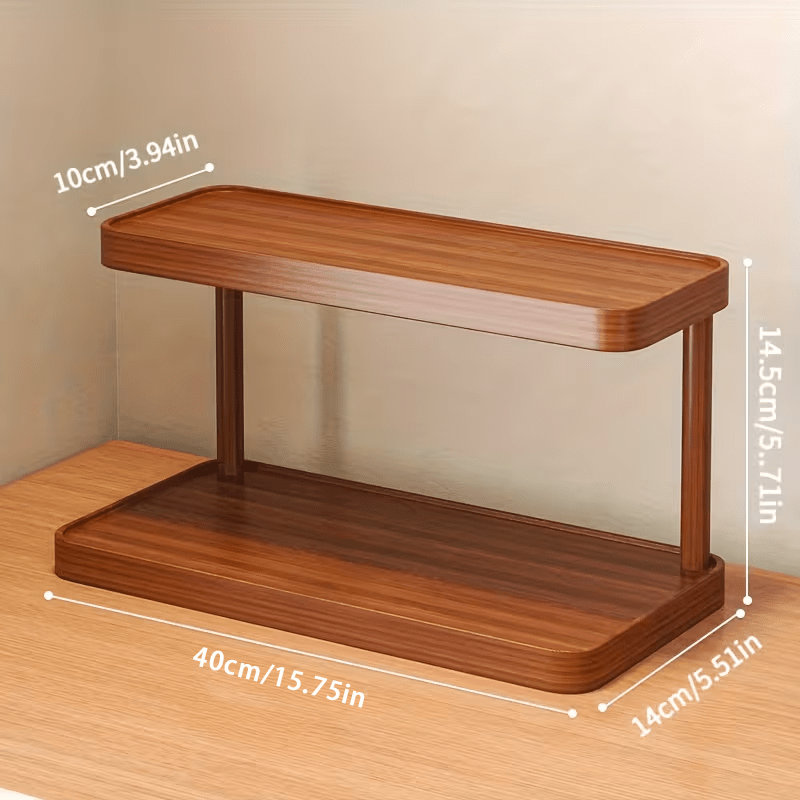 1 multi layer coffee cup holder wooden smooth storage rack suitable for   room desk small potted plant placement floor standing shelf standing shelf