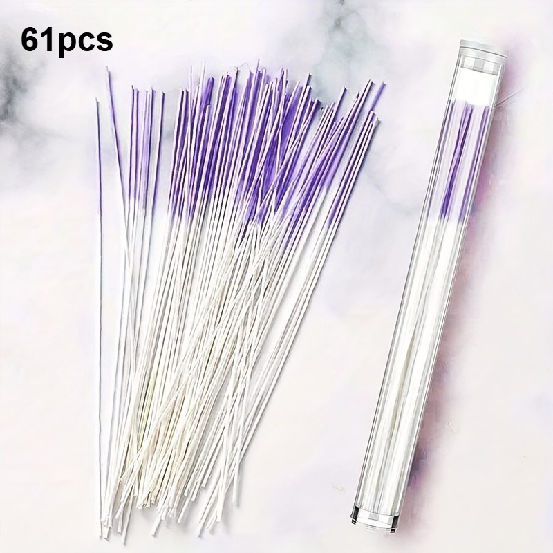Image of 61pcs Unscented Ear Piercing Cleaning Floss, Ear Care Tools For Men And Women, Anti-blocking Ear Piercing Dirt Cleaner Lines, Hygienic Piercing Kits For Daily Maintenance And Long-lasting