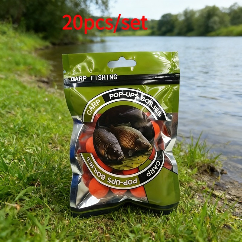 Image of 20pcs/set Carp Fishing Baits - Floating Lures And Ball Baits, Eva Pellet Baits For European Carp - Freshwater Fishing Gear, Vibrant And Durable Additions, Soft Lures