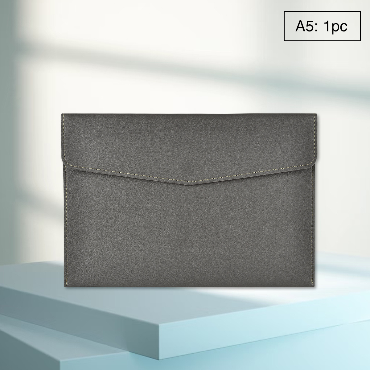 TEMU (WQN) 1pz Vintage Qualit� - A5 in Pelle PU con Chiusura Magnetica, Adatta per Professionisti, per Ufficio, Accessori per Ufficio, Stagione del a