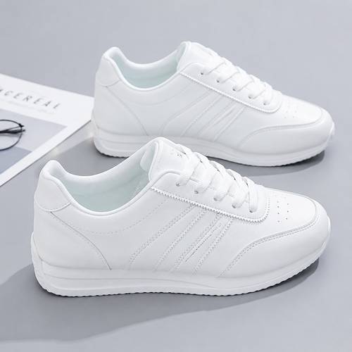 womens white sneakers summer casual thick platform women shoes elegant comfortable loafers fashion lightweight athletic trainers versatile daily footwear for office shopping dating and outdoor big