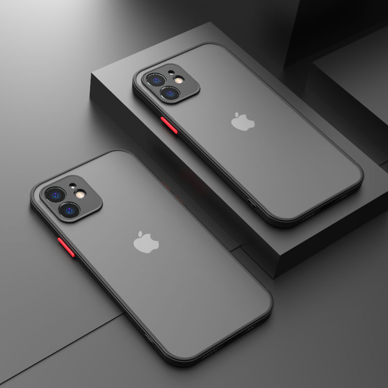 TEMU Phone Case - Skin-friendly 2-in-1 Tpu Hybrid Matte Case, Anti-slip Grip, Precise Cutout Camera Lens Guard, Heavy Duty Shockproof Drop-resistant