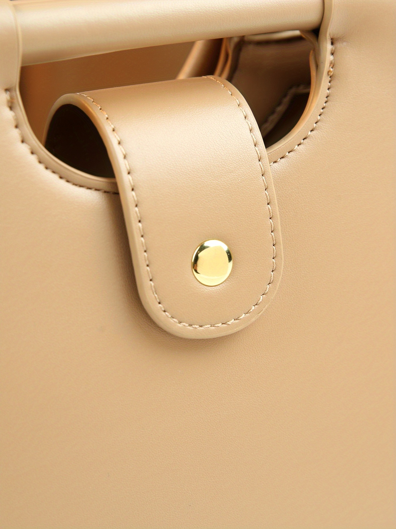 Stylish Solid Color Line Design Handheld Small Square Evening Bag for Women