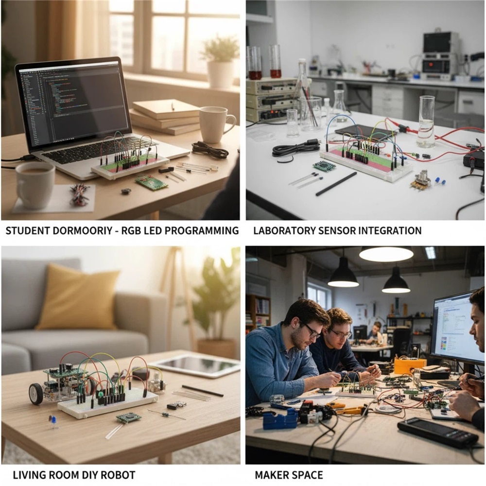 142 шт.  , двоядерний мікроконтролер arm  -m0+, детальний підручник, код на python c Опис товару 4