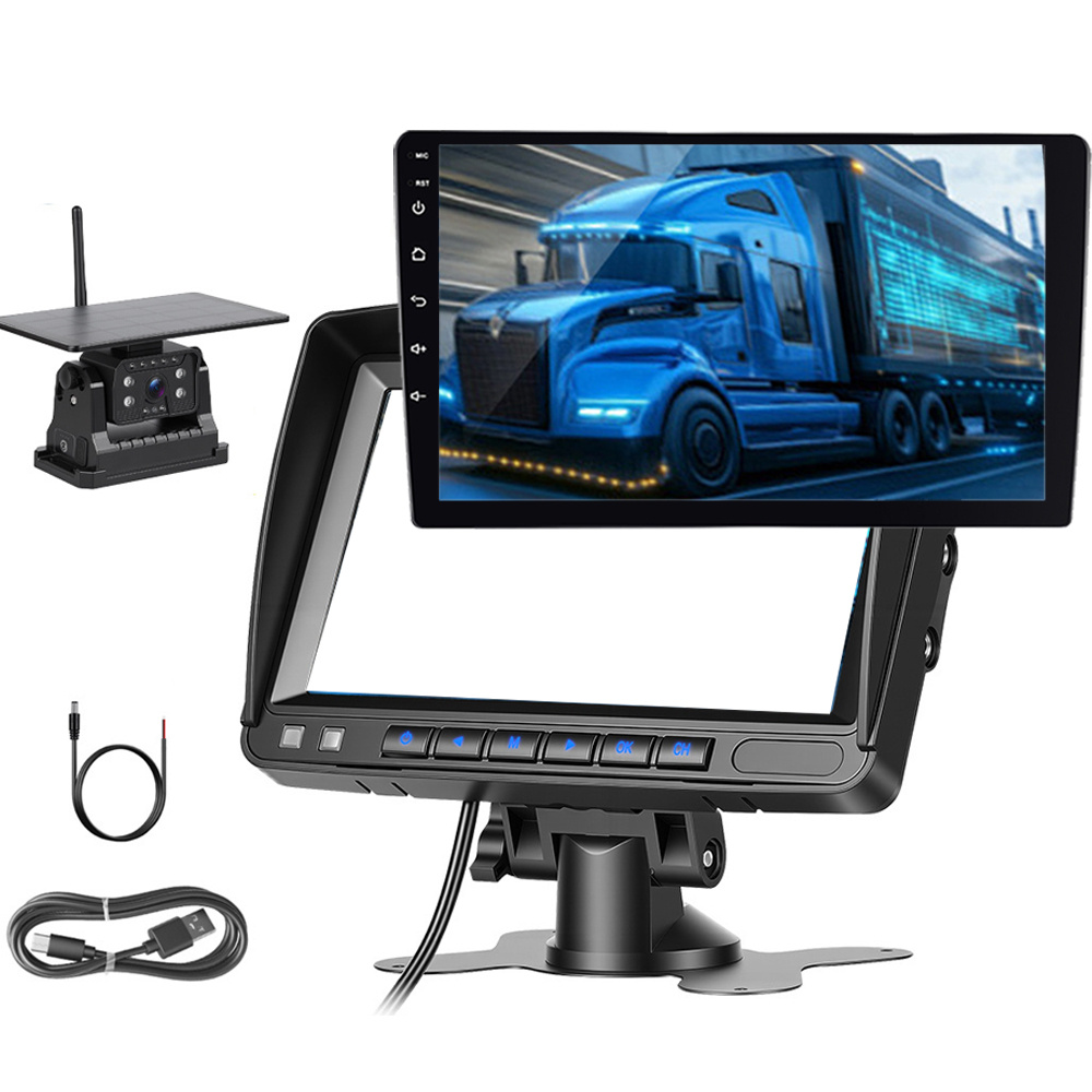 Image of Car Reversing - 7-inch Wireless Hd Ips Display, High-definition Vehicle Monitoring Camera System With Camera To Easier Parking Vehicle Safety, Automotive Accessories, Durable Construction