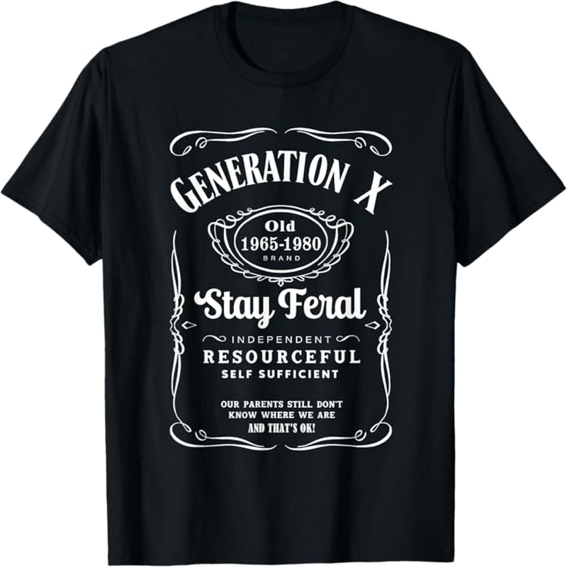 

Feral Vintage - 100% Cotton,, Halloween, Thanksgiving & Christmas Gifts, Sizes S-xxxl, Black