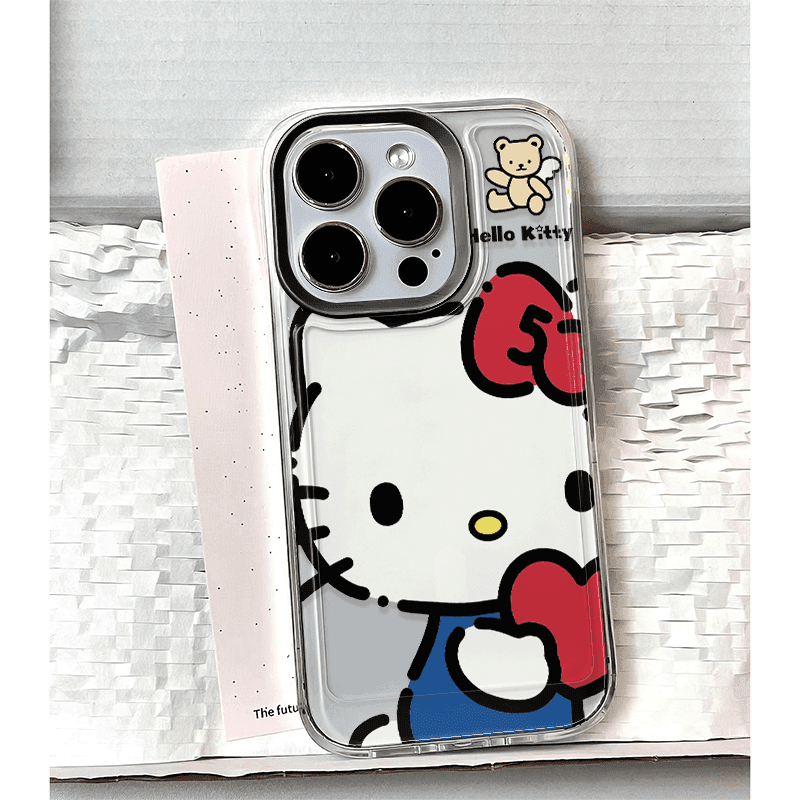 

Sanrio Fashion Cartoon Cute Mobile Phone Case, Suitable For Iphone 16pro Max 15pro/14pro/13pro/12pro/12/11/11promax Tpu Material, Graffiti Print, Compact, Anti-fall And Anti-scratch Protective Case