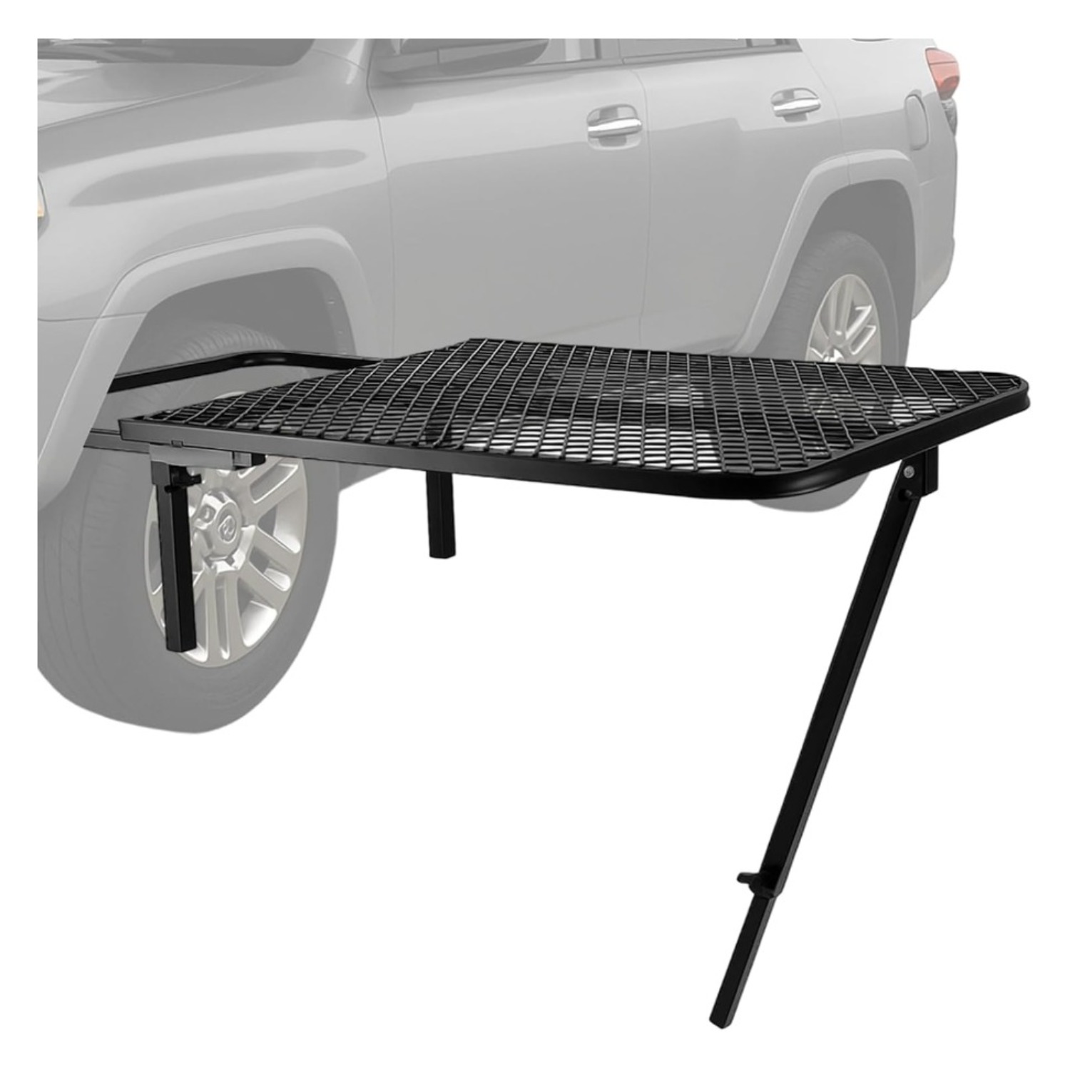 TEMU Portable And Collapsible For Vehicles, Easy To Set Up Outdoor Table Ideal For Camping, Tailgating, Picnics, And Travel, Space-efficient Size Of