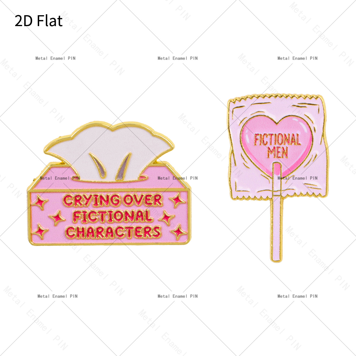 TEMU 2d Flat "fictional Men" And " Over Fictional Characters" Lapel Enamel Pins And Brooches Badge Pins For Backpacks Bags Backpack Cool Decoration