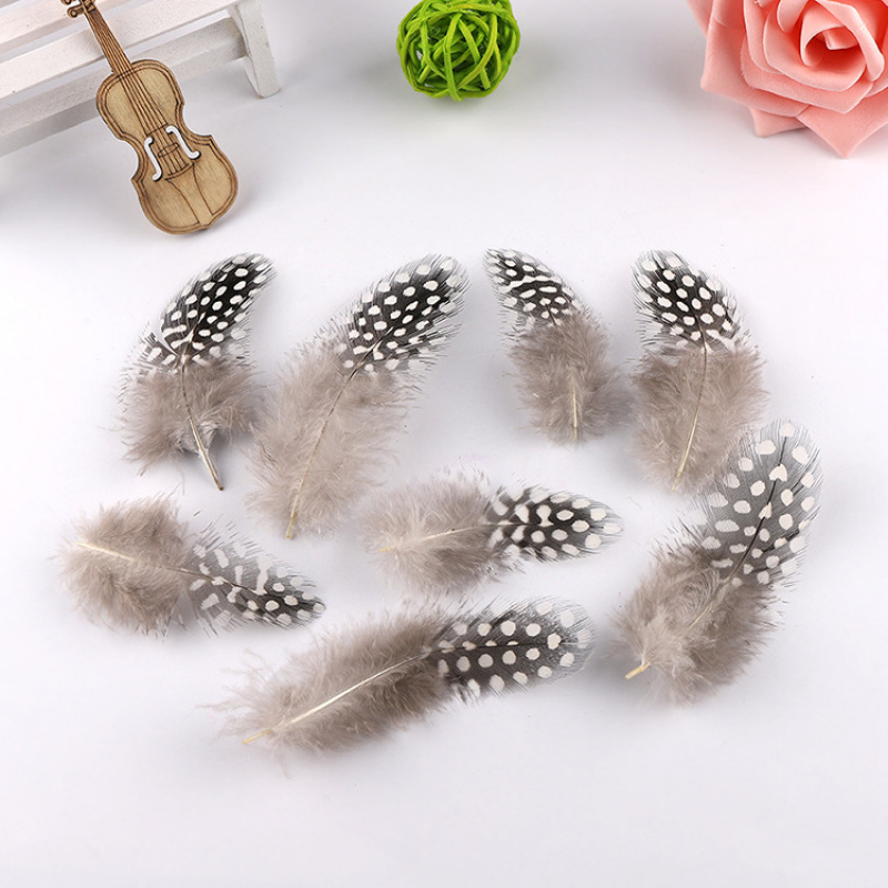 50pcs 4-7cm/1-3inch Feather For Wedding Party Decoration Vintage Style Creative Additions