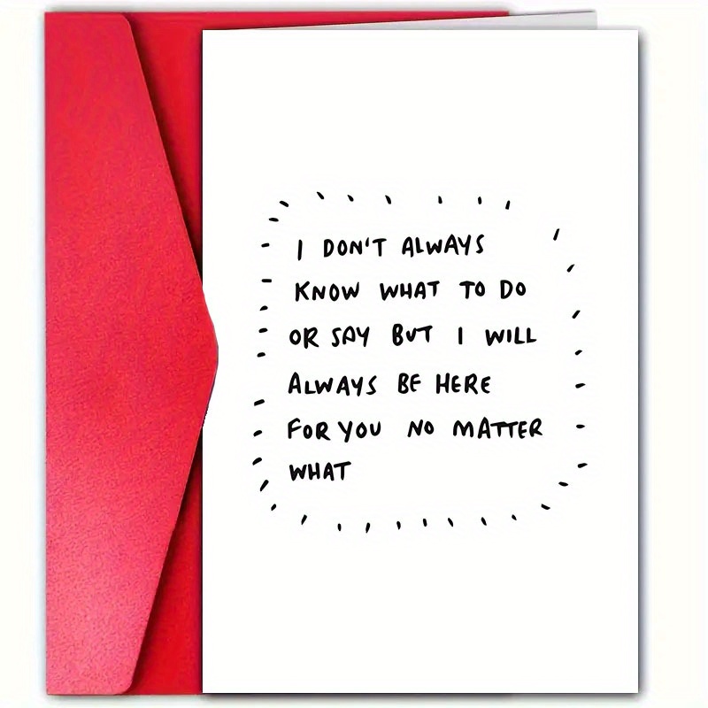 TEMU 1pc Humorous "'t When To Do Or , But I' Be What" - With Envelope Included | , , Girlfriends, Colleagues, Family & New Jobs | Meaningful Card