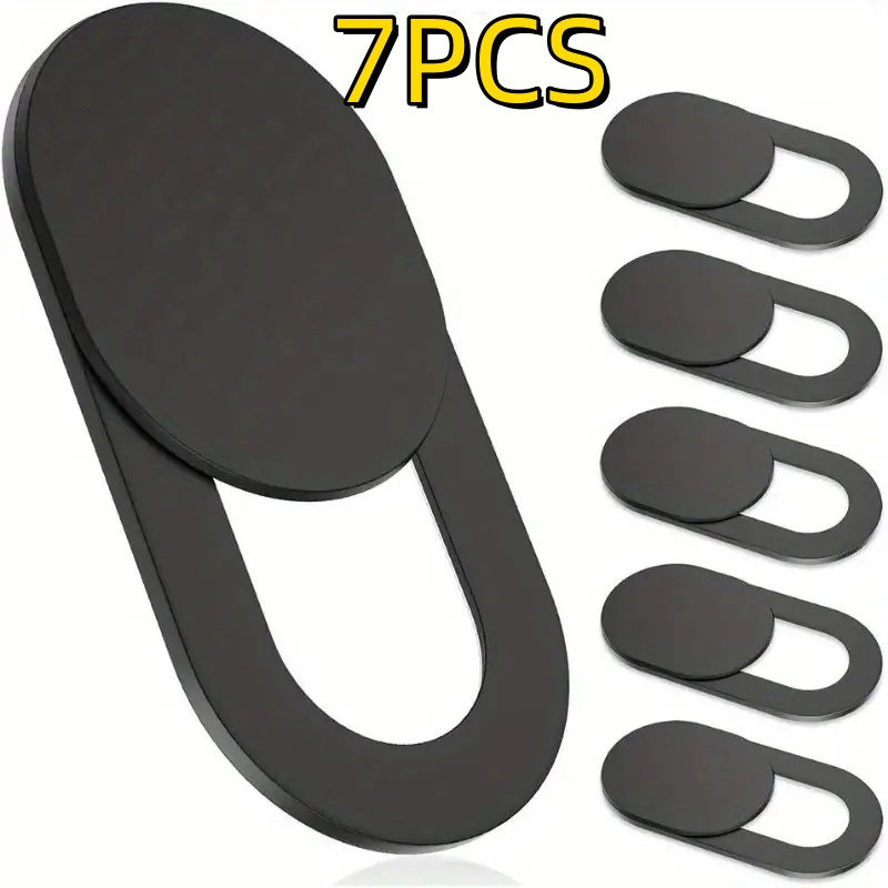 7pcs Camera Slider, Suitable For Laptops, Desktops, Smartphones, Providing Instant Protection For Tablet And Computer Cameras