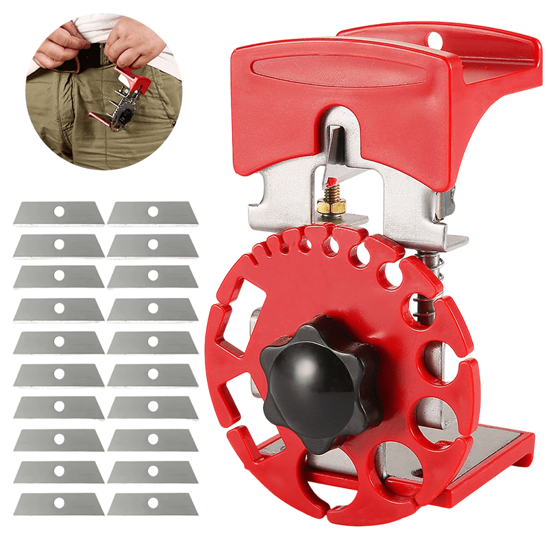 21pcs heavy duty manual wire   with spare   adjustable awg 4 16 7 16 max 2 2cm wire   suitable for electricians and wire stripping recycling portable manual wire   adjustable stripping depth  