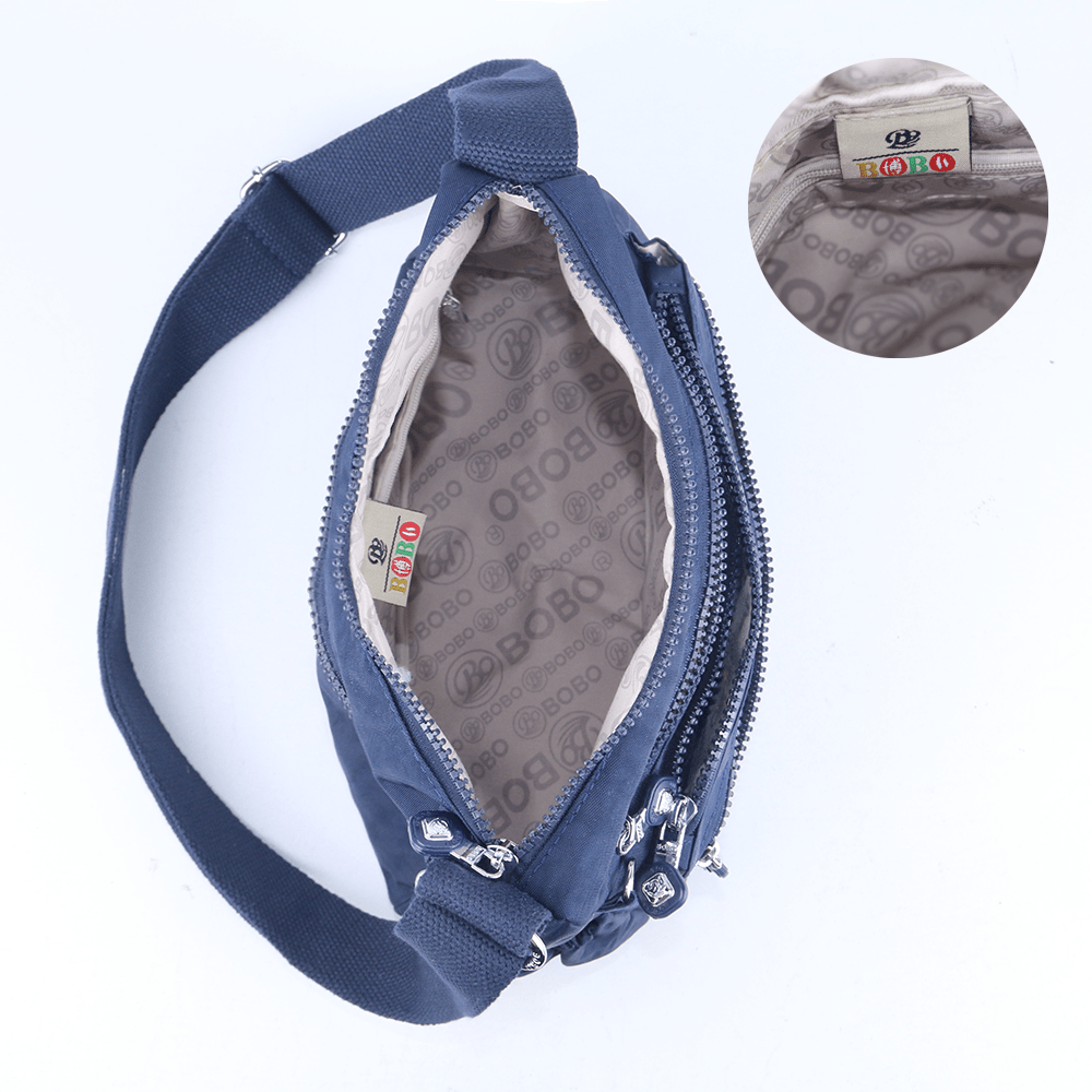 stylish lightweight multi pocket unisex crossbody bag with pendant elegant durable womens shoulder bag sturdy anti theft womens crossbody bag durable fabric multiple compartments adjustable straps perfect for travel daily use commuting Product details 11