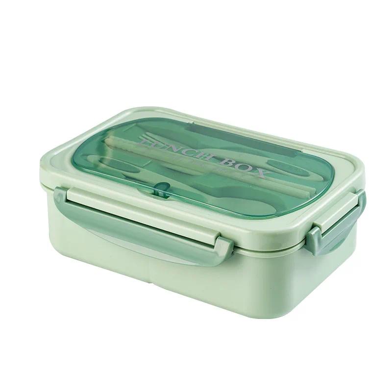 Image of 5pcs/set Portable Compartment Microwave Container School