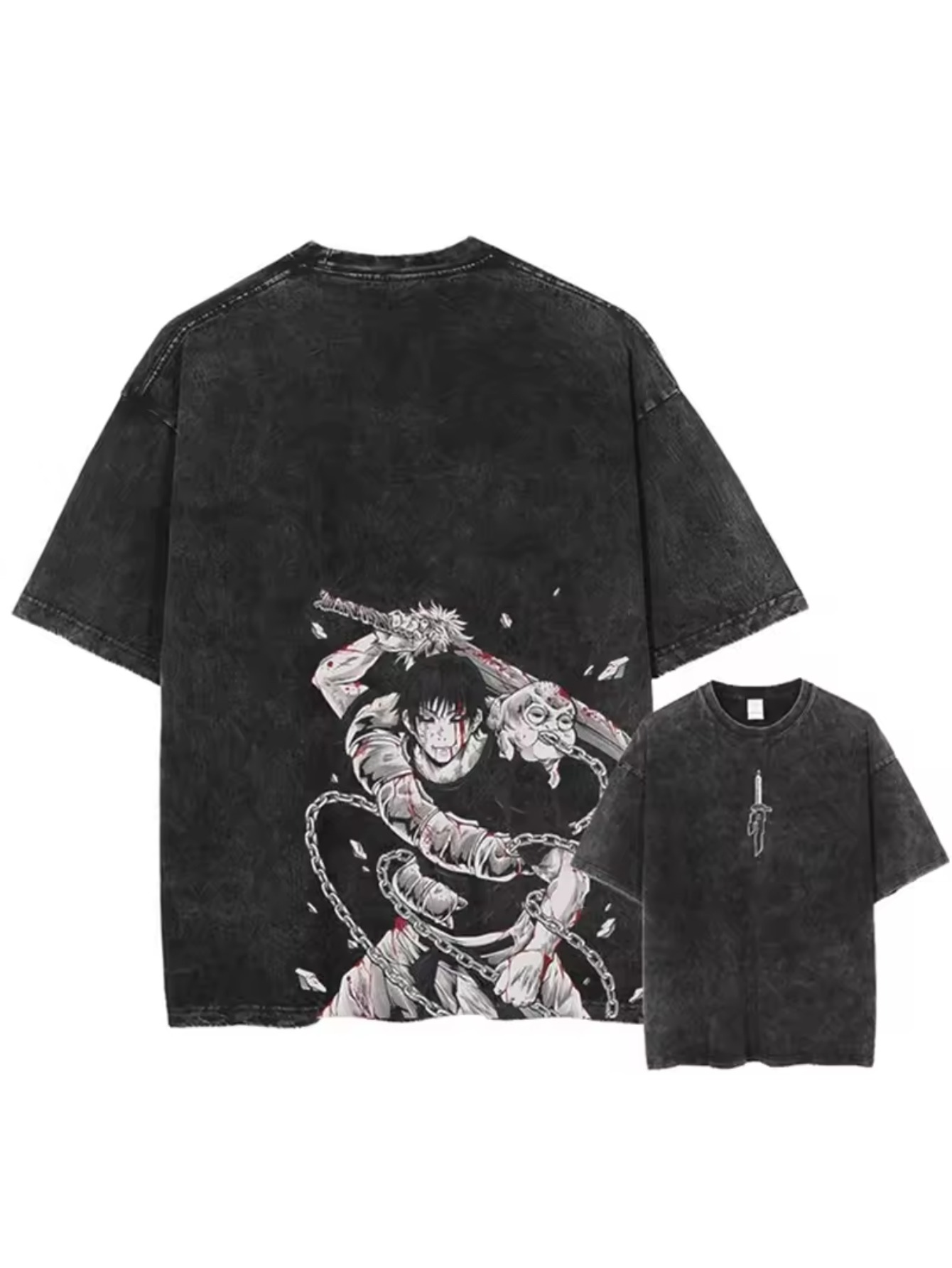anime shirts sold on Temu United States