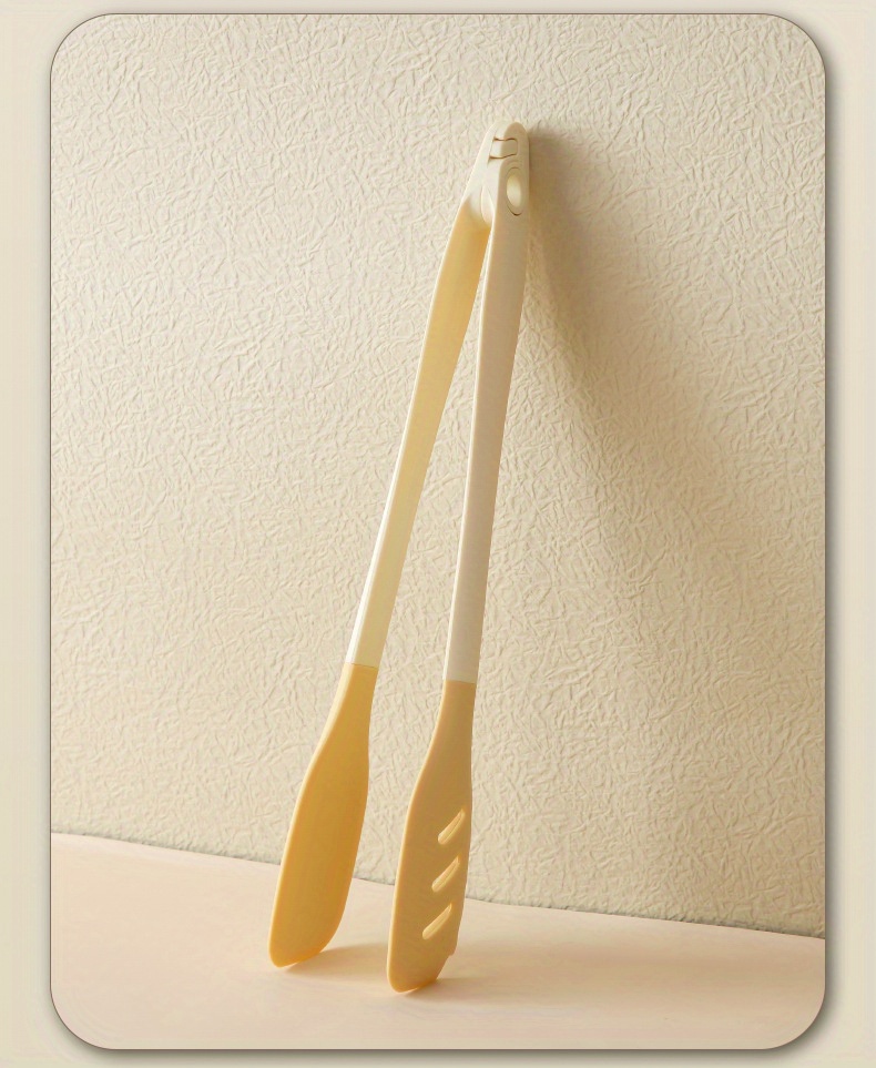 silicone clip detachable kitchen grilling tongs steak flipping tongs heat resistant high temperature   one tongs and noodle clip Product details 14