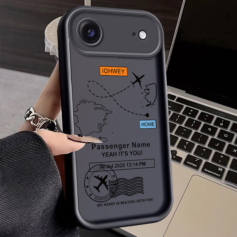 TEMU Romantic Flight Phone Case For Iphone 17 Air Case Fall Protective Shockproof Soft Tpu Back Cover Casing Shell